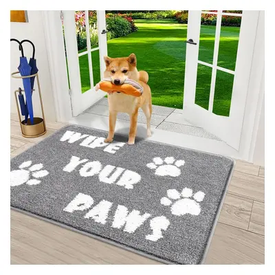 (80 x cm, Grey) Large Dirt Trapper Door Mats Indoor X cm