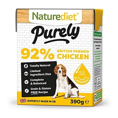 Naturediet Purely Chicken Complete Wet Food 390G x