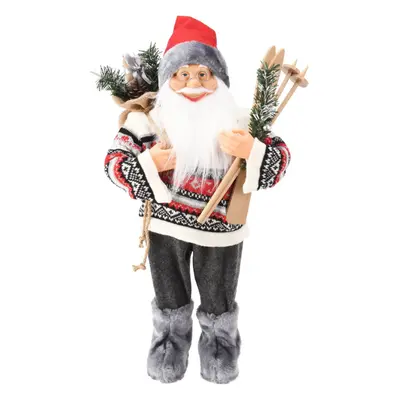 Large Nordic Santa Claus Figurine | Standing Father Christmas Ornament - 60cm