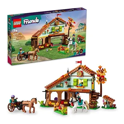 LEGO Friends Autumns Horse Stable Building Toys - Horse Toys for Girls & Boys Ages 7+ - Includes