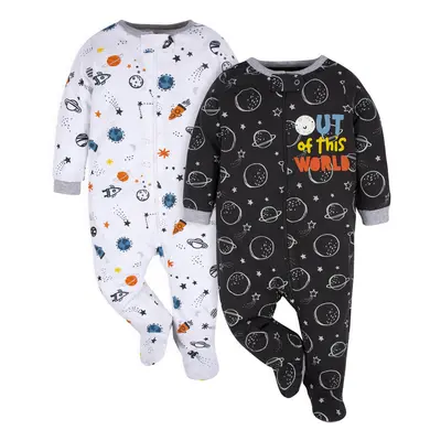 gerber Baby Boys 2-Pack Sleep N Play Sky Months