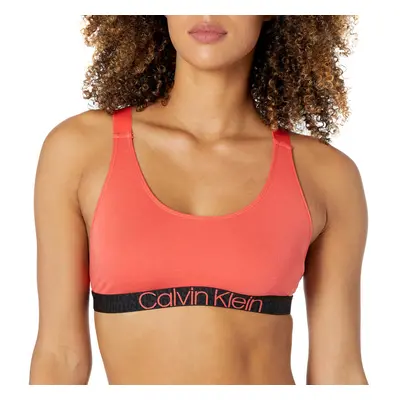 Calvin Klein Women's Reconsidered Comfort Unlined Bralette Punch Pink