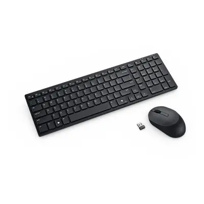 Dell Silent Keyboard and Mouse KM555 - Keyboard and mouse set - wireless - 2.4 GHz, Bluetooth 5.