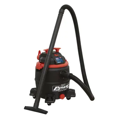 1100W Wet & Dry Vacuum Cleaner - 30L Drum Capacity - Includes Accessory Tool Kit