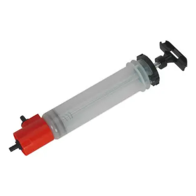 550ml Fluid Transfer & Inspection Syringe - Viton Seals - Translucent Body