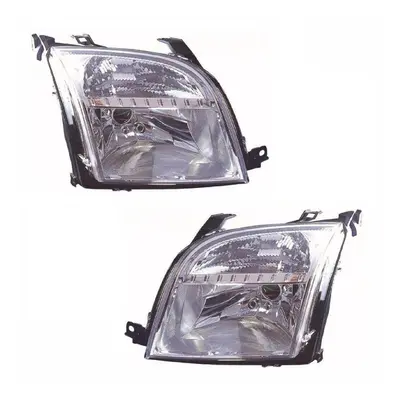 For Ford Fusion Headlights Headlamps Clear Pair O/S & N/S