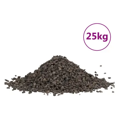 (5-8 mm (25 kg)) vidaXL Basalt Gravel Aquarium Gravel Chippings Stone Aquarium Sand kg Black