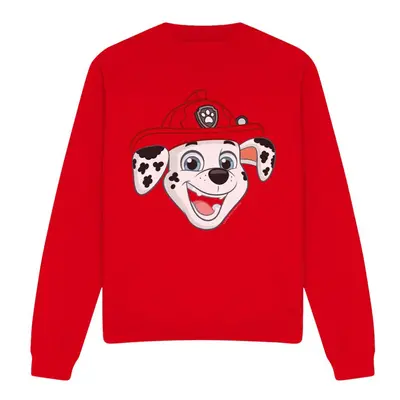 (XXL, Red) Paw Patrol Unisex Adult Grin Marshall Sweatshirt