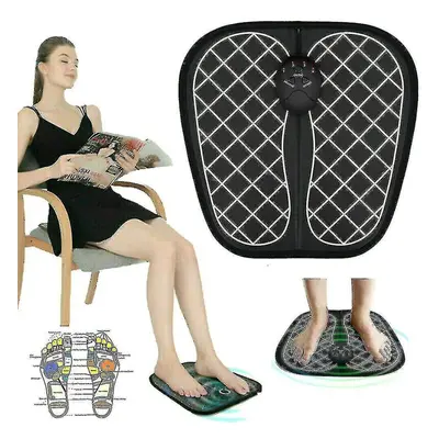 Electric Ems Foot Accupoint Massager Mat Pad Muscle Blood Circulation