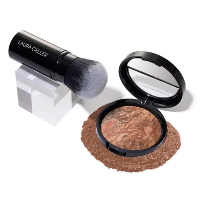 LAURA GELLER NEW YORK Get Glowing Kit (2pc): Baked Balance-n-Glow Illuminating Powder Foundation