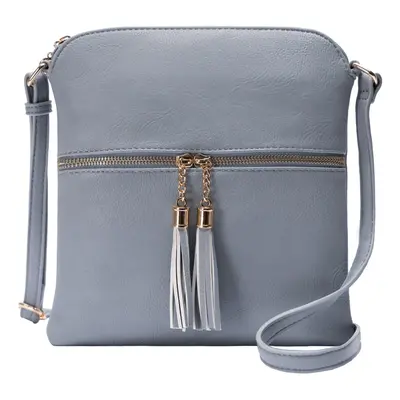 Solene Womens Lightweight Medium Crossbody Purse with Tassel Perfect