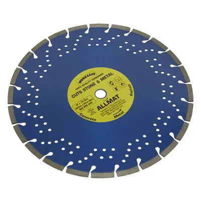 Platinum Allmat Diamond Blade - 350mm Diameter - 20mm Bore - Stone & Metal