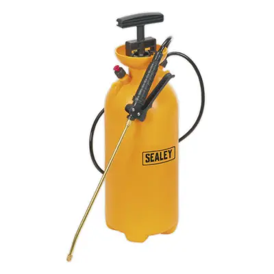 8L Pressure Sprayer - Metal Lance & Adjustable Nozzle - Shoulder Strap