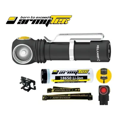 Armytek Wizard C2 WR ( Warm, Red ) Lumens LED Headlight Headlamp