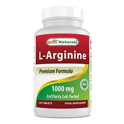 3 Pack Best Naturals LArginine mg Tablets Pharmaceutical Grade Arginine Supplement Promotes Nitr