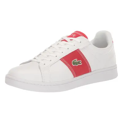 Lacoste Men's Carnaby PRO CGR SMA Sneaker Wht/Red