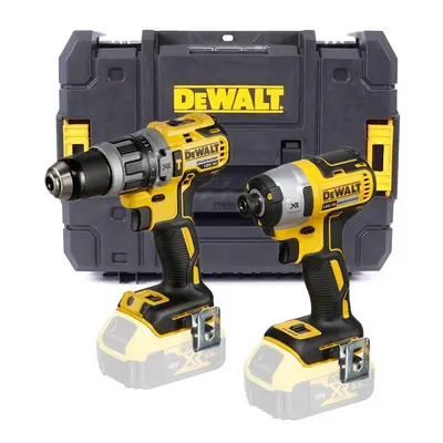 Dewalt DCK266 18v Brushless DCD796 Combi Drill DCF887 Impact Driver Bare + Tstak