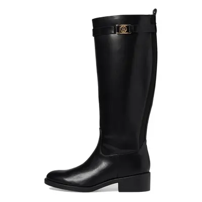 Tommy Hilfiger Women's IVIANN Knee High Boot Black 7.5