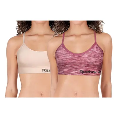 Reebok Women's Bra - Seamless Performance Cami Bralette (2 Pack) Size