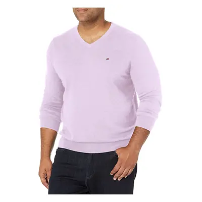 Tommy Hilfiger Men's Essential Long Sleeve Cotton V-Neck Pullover Swea