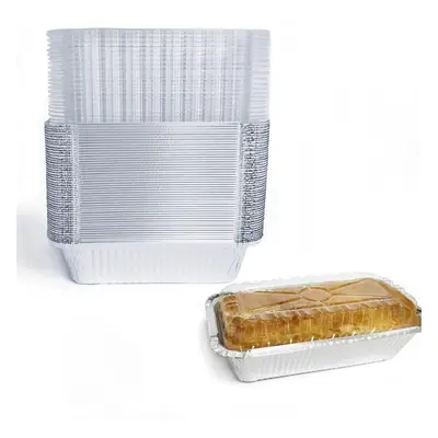 Disposable Loaf Pan with Lid for Baking - 1.5 Lb Disposable Bread Pans