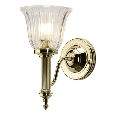 IP Wall Light Highly Polished Brass LED G9 3.5W