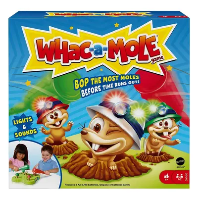 Whac-A-Mole Game Kids Family Classic Game With Lights And Sounds