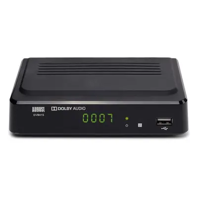 Freeview Set Top Box Recorder - August DVB415 - 1080P Freeview HD Recorder HDMI and Scart Set-To