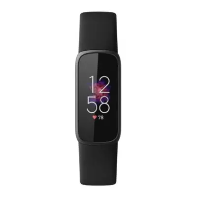 Smartwatch Fitbit Luxe dial black 38mm strap silicone fitness bracelet