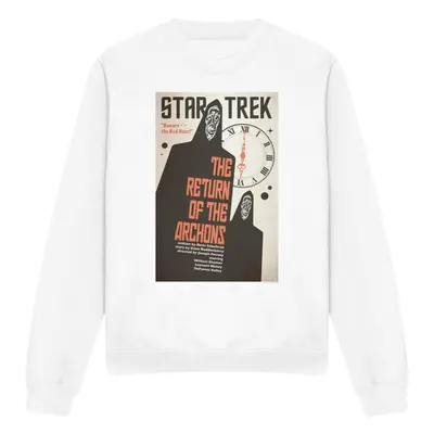 (XXL, White) Star Trek Unisex Adult The Original Series Episode Sweatshirt