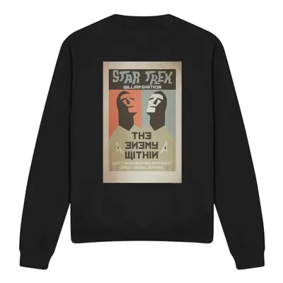 (L, Black) Star Trek Unisex Adult The Original Series Episode Sweatshirt