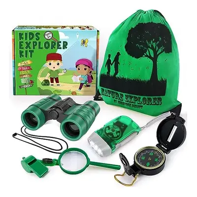 Kids Explorer Kit - Adventure Kit for Kids, Outdoor Explorer Kit with Binoculars, Summer Outdoor