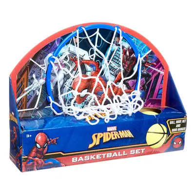 Marvel Ultimate Spiderman 13.5 X Basketball Set Ball Hoop Net and