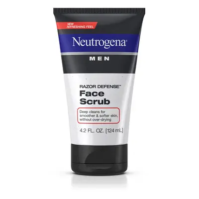 Neutrogena, Men Razor Defense Face Scrub, 4.2 oz