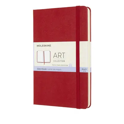 Moleskine Art Medium Sketchbook: Scarlet Red