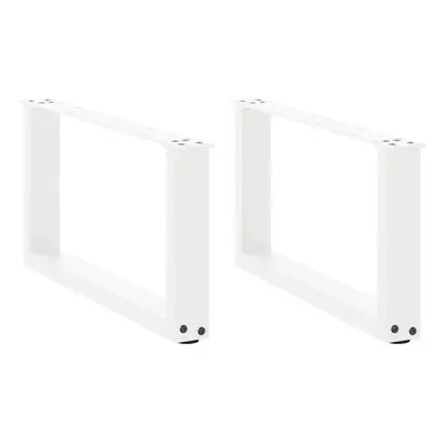 (white, x (30-31) cm) vidaXL Coffee Table Legs Desk Legs Furniture Legs Bar Stand DIY U-Shaped S