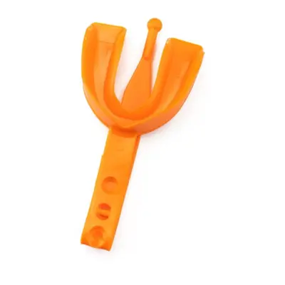 MOUTH GUARD-YOUTH WITH STRAP-ORANGE