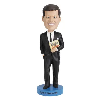 Royal Bobbles John F. Kennedy Bobblehead, Premium Polyresin Lifelike Figure, Unique Serial Numbe