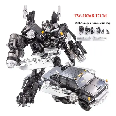 (TW-1026B With Weapon) 18CM NEW Transformation Movie Toys Boy Anime Action Figure Robot Car Airc