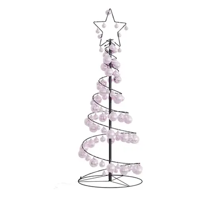 (light pink, cm) vidaXL Christmas Tree Light Christmas Decoration Hanging Fairy Light Cone