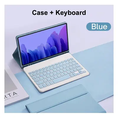 (blue, Tab A8 10.5) Keyboard Case For Samsung Galaxy Tab S9 Plus Bluetooth Keyboard Leather Case