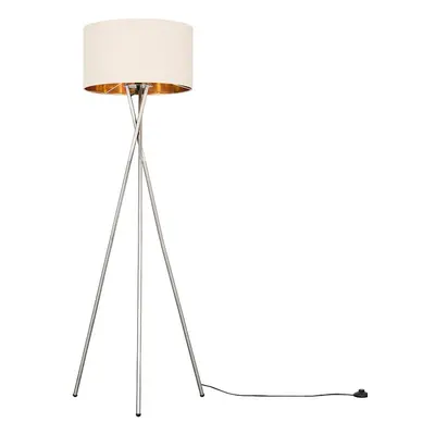 Camden Tripod Silver Floor Lamp