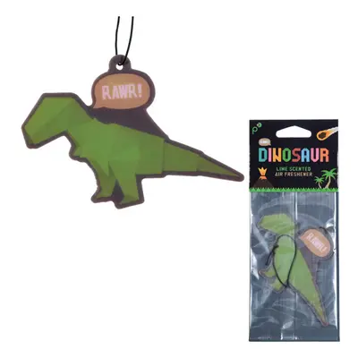 Funky Dinosaur Design Lime Fragranced Air Freshener