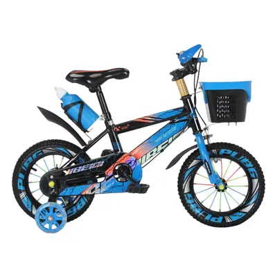 (16 Inch) 12/14/16 inch Kids Bike Bicycle Children Boys Blue