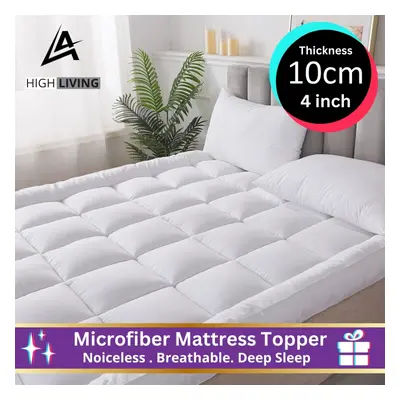 (Double) HighLiving Mattress Topper Mattress Protectors