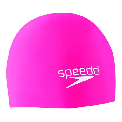 Unisex Swim Cap Silicone Elastomeric, Pink, One Size UK