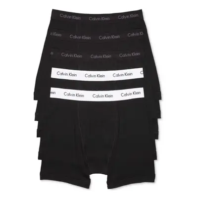 Calvin Klein Men's Cotton Classics 5-Pack Boxer Brief Black Bodies