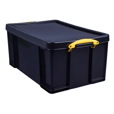 Really Useful Litre Storage Box, Solid Black