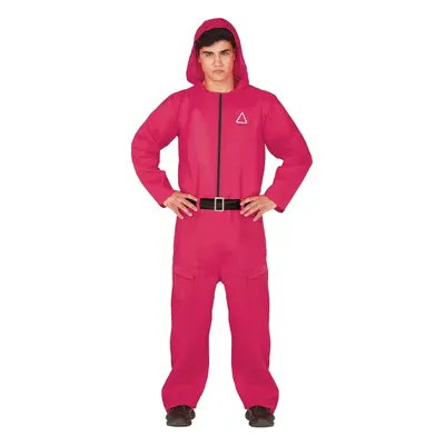 (L (52-54)) Men's pink game goalkeeper suit