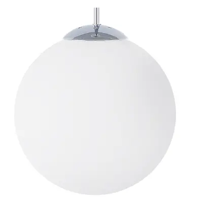 Pendant Lamp BARROW Glass White